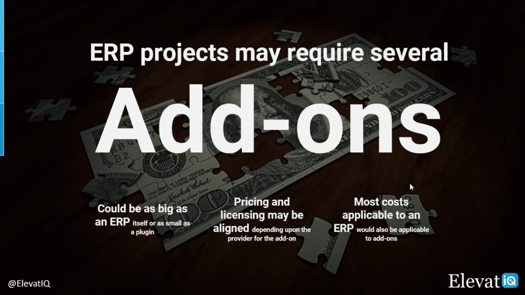 ERP Projects Need Add-Ons | ElevatIQ