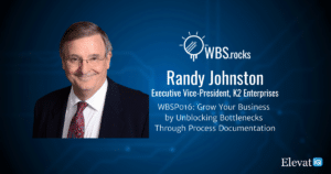 Unblocking Bottlenecks Through Process Documentation Randy Johnston