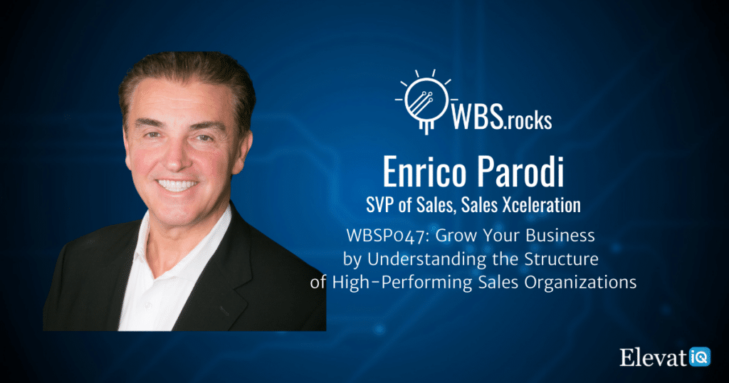 Understanding the Structure of High-Performing Sales Organization w/ Enrico Parodi