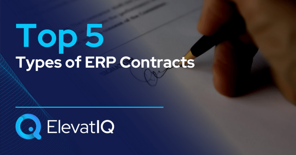 Top 5 Types of ERP Contracts