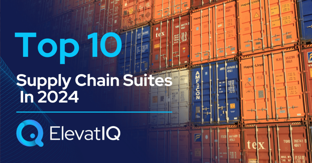 Cover-Top 10 Supply Chain Suites in 2024