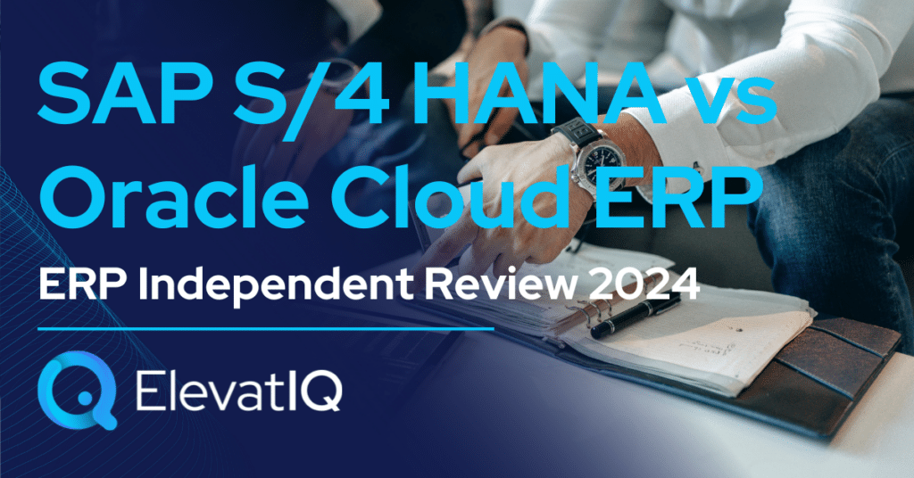 Cover-SAP S:4 HANA vs Oracle Cloud ERP