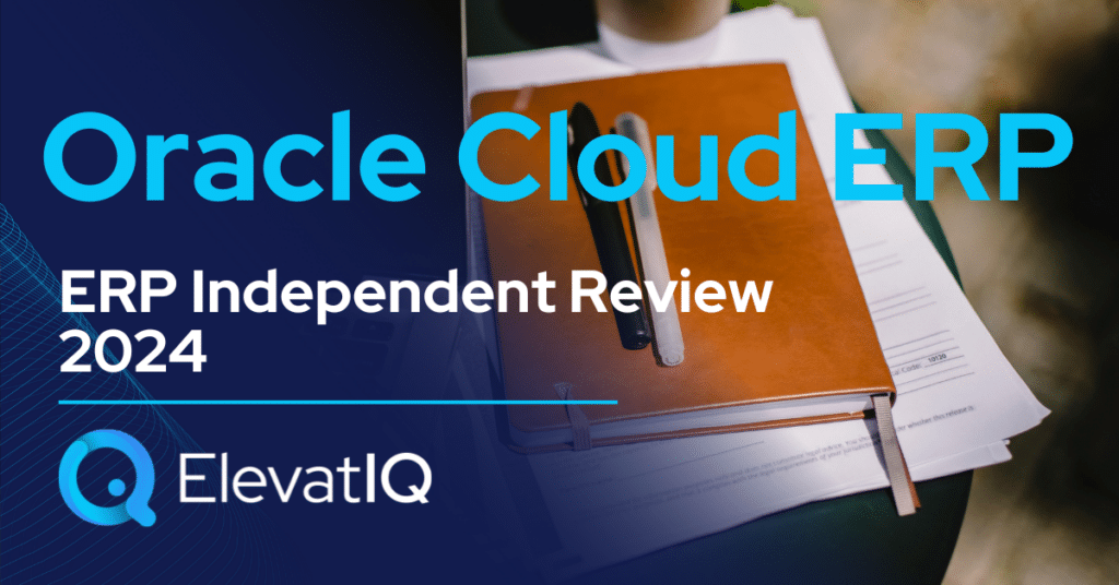 Cover-Oracle Cloud ERP Review