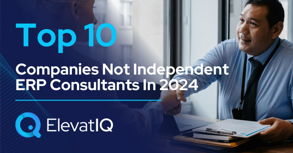Not Independent ERP Consultants – Cover