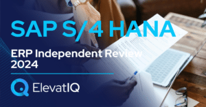 SAP S/4 HANA ERP Independent Review 2024