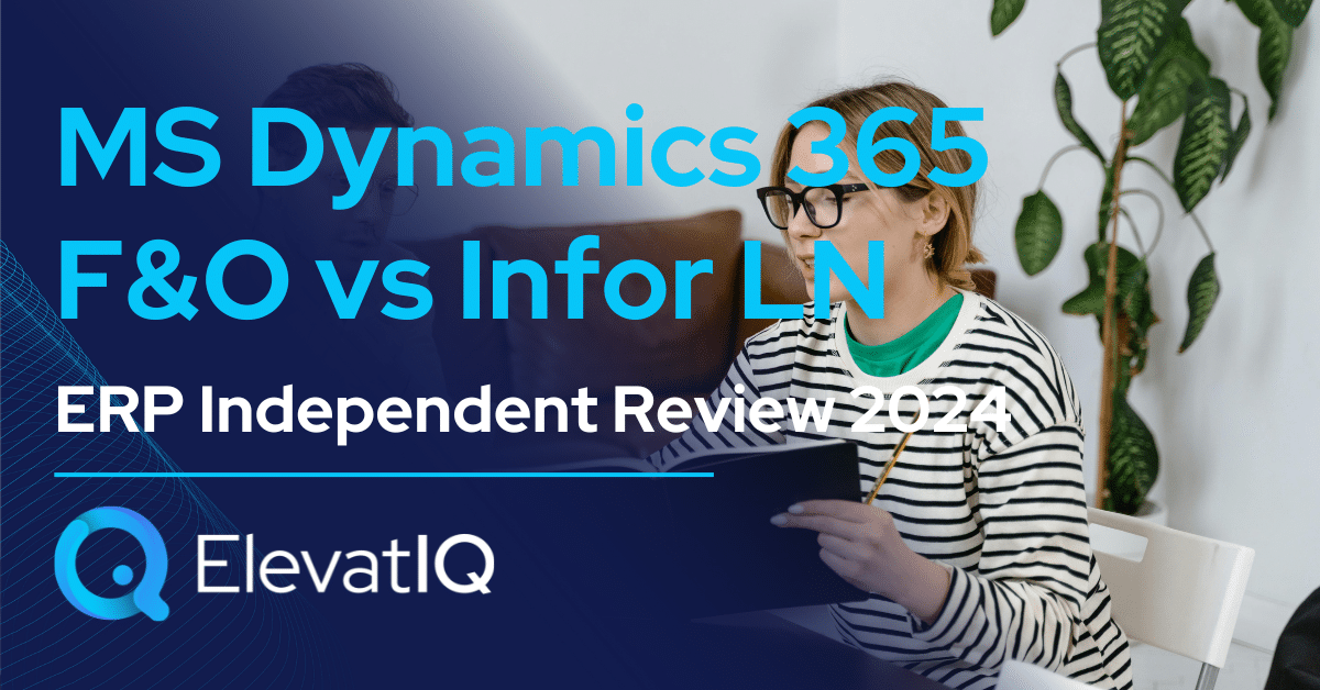 F&O vs Infor LN – Cover