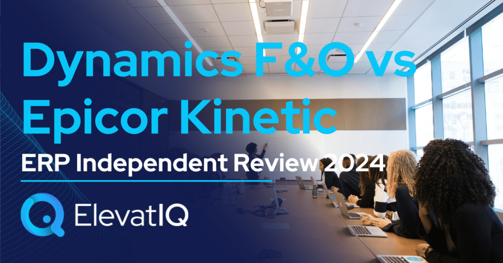 F&O vs Epicor Kinetic Cover