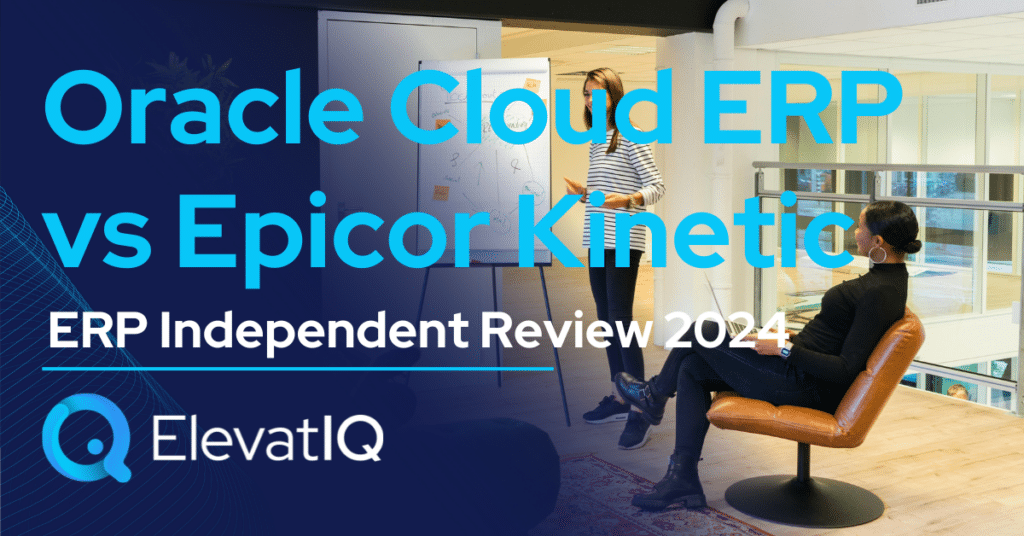 Oracle Cloud ERP vs Epicor Kinetic – Cover