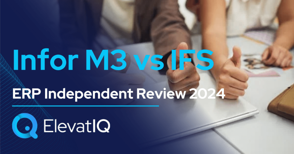 Infor M3 vs IFS-Cover