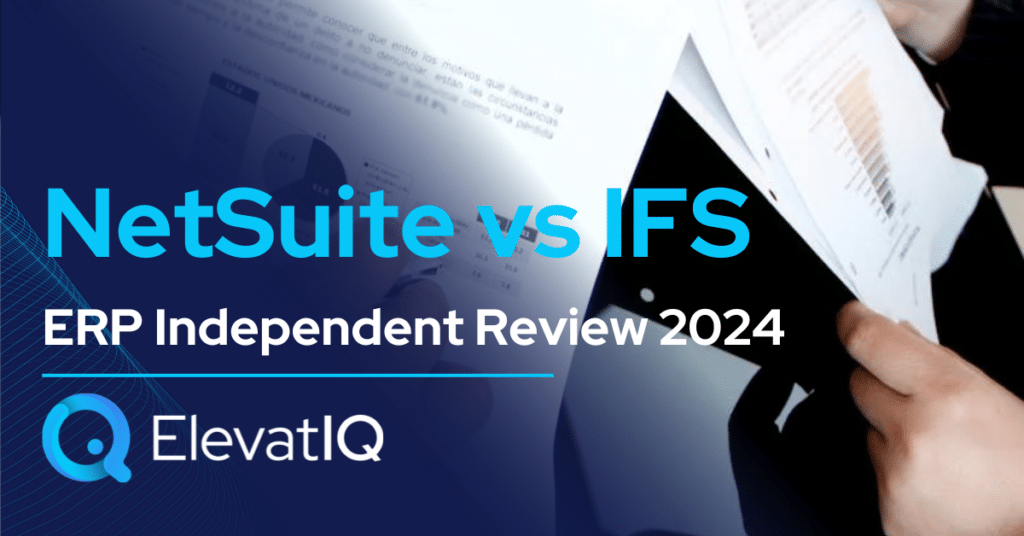 NetSuite vs IFS – Cover