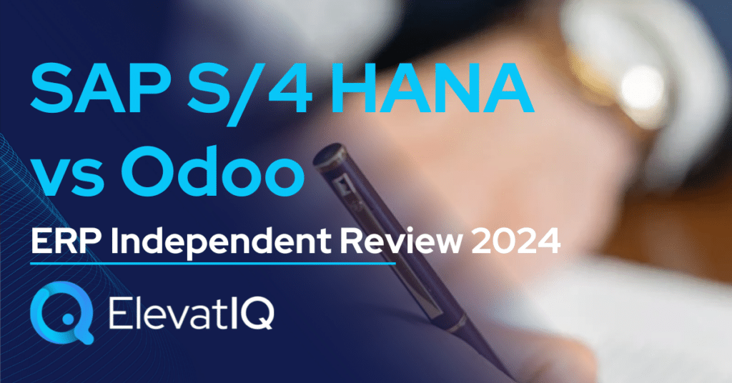 SAP S:4 HANA vs Odoo-Cover
