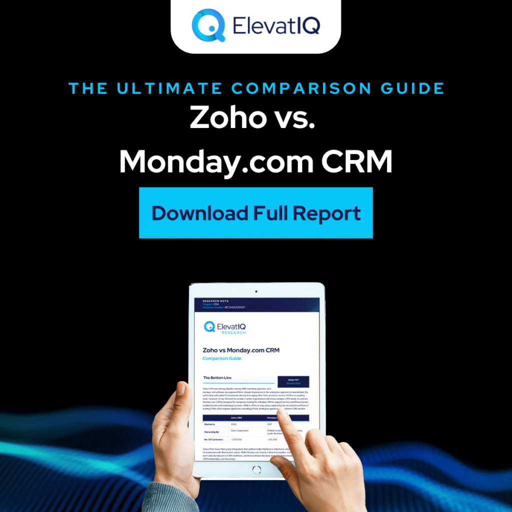 zoho vs monday.com crm