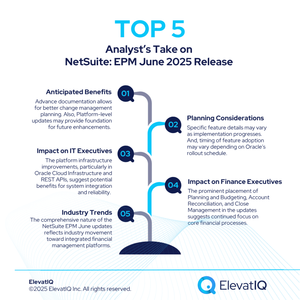 NetSuite: EPM June 2025 Release Explained