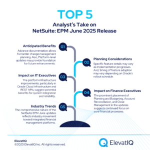 NetSuite: EPM June 2025 Release Explained