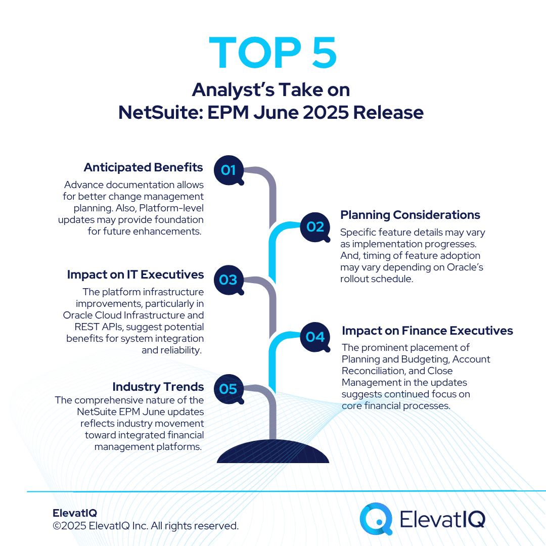 NetSuite: EPM June 2025 Release Explained
