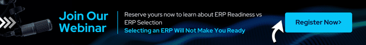ERP Readiness vs ERP Selection - Webinar Page Animated Element
