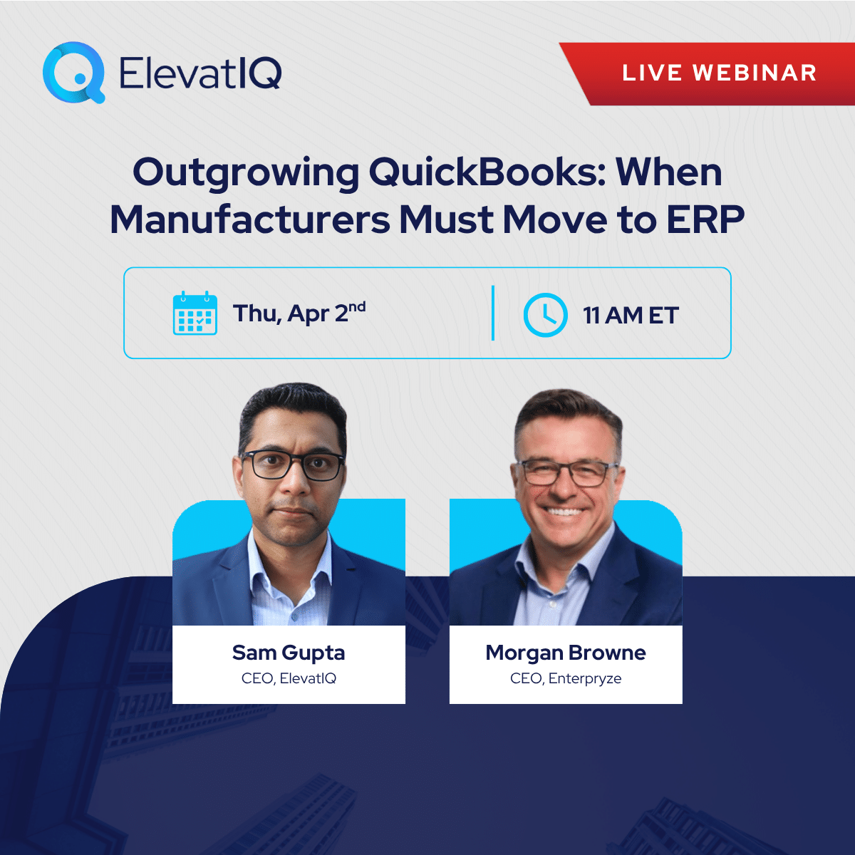 Migrating from QuickBooks Enterpryze - WP - 2 Speakers