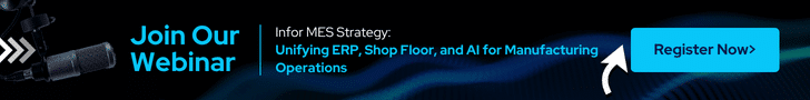 Infor MES Strategy - Webinar Page Animated Element