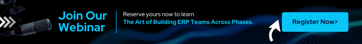 The Art of Building ERP Teams - Webinar Page Animated Element