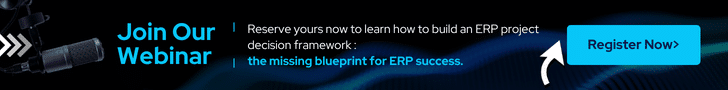 ERP Project Decision Framework - Webinar Page Animated Element