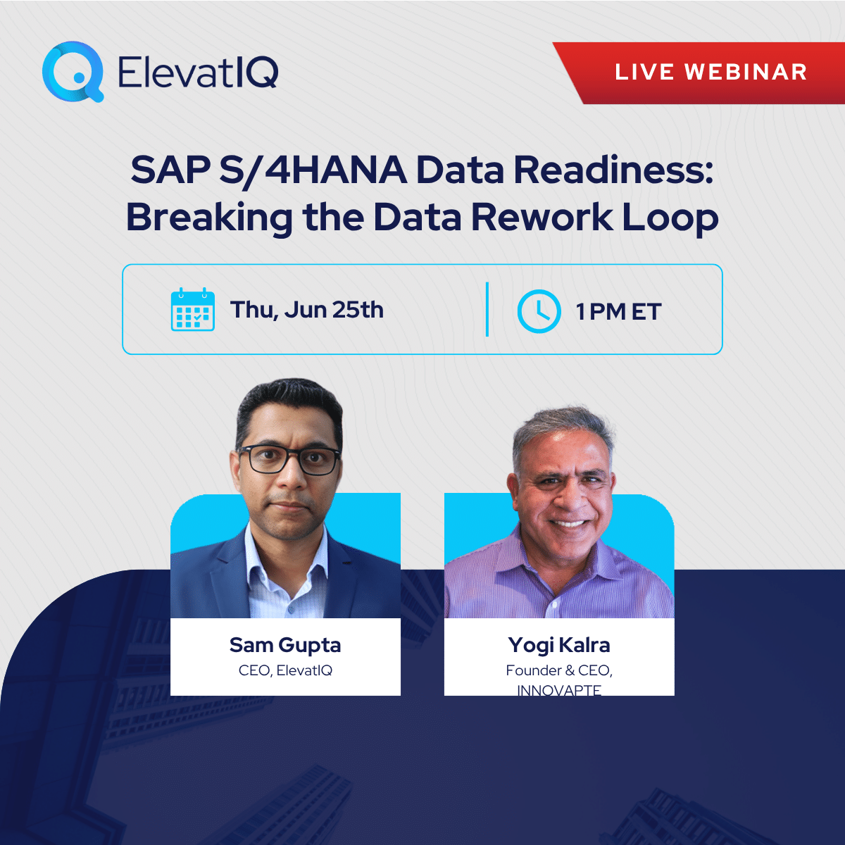 SAP S4HANA Data Readiness - WP - 2 Speakers