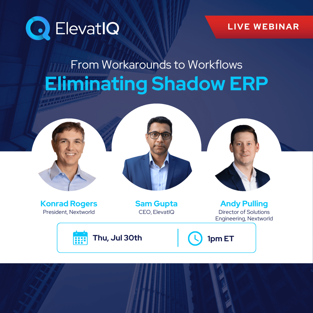 Shadow ERP with Nextworld - WP - 3 Speakers