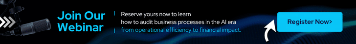 Auditing Business Processes in the AI Era - Webinar Page Animated Element