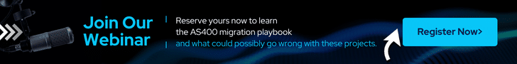 The AS400 Migration Playbook - Webinar Page Animated Element